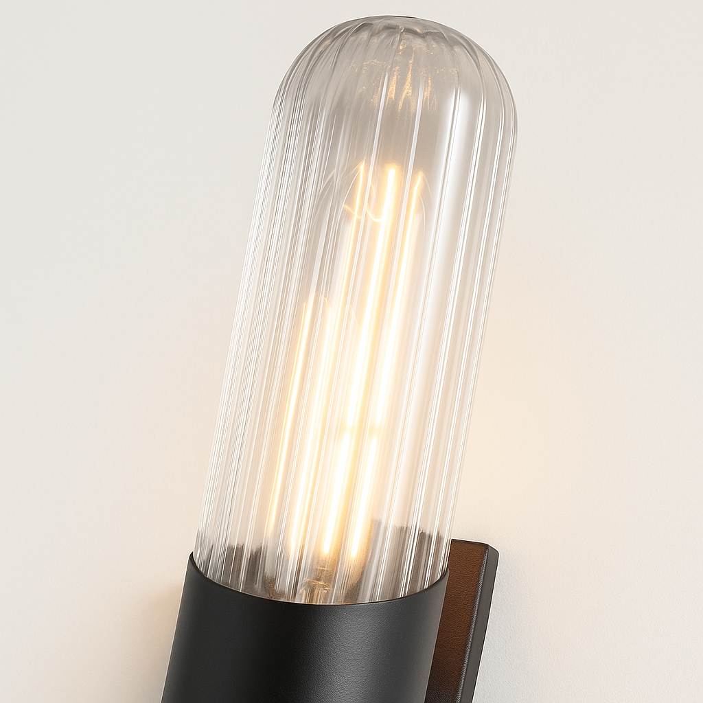 Luminária Arandela Moderna Minimalista Vidro Ada