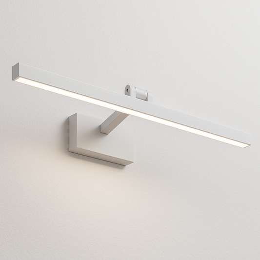 Luminária Arandela Moderna Minimalista Articulada Linear Branco