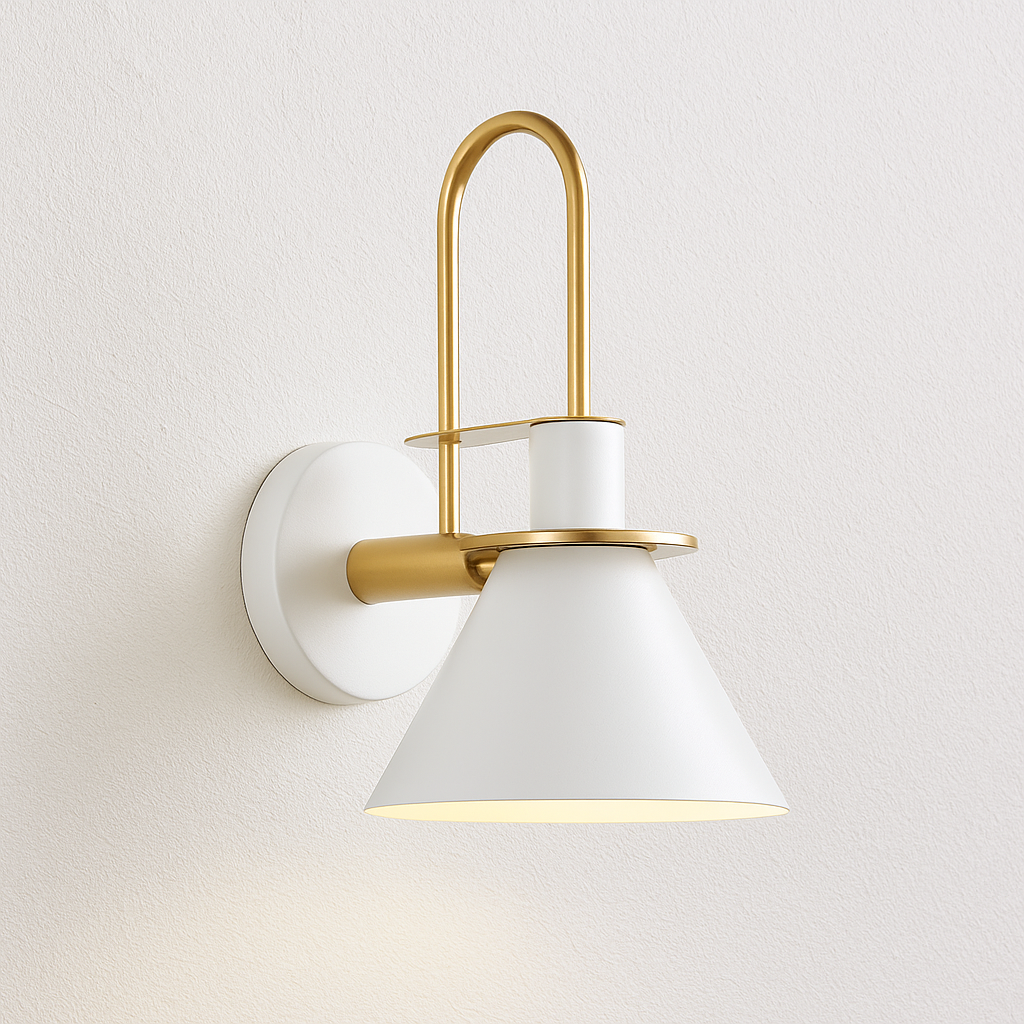 Luminária Arandela Moderna Minimalista Metal Cryte