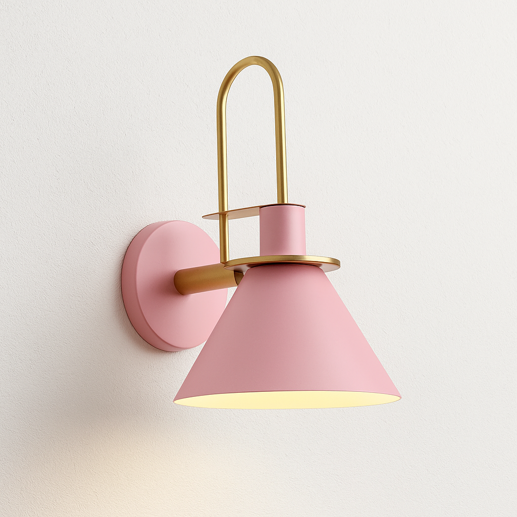 Luminária Arandela Moderna Minimalista Metal Cryte
