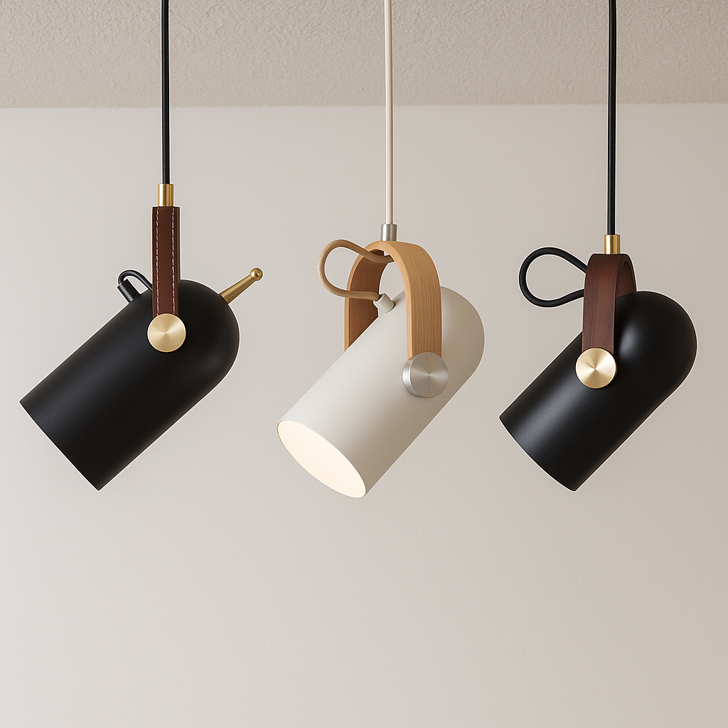 Luminária Pendente Moderna Minimalista Metal Óasa