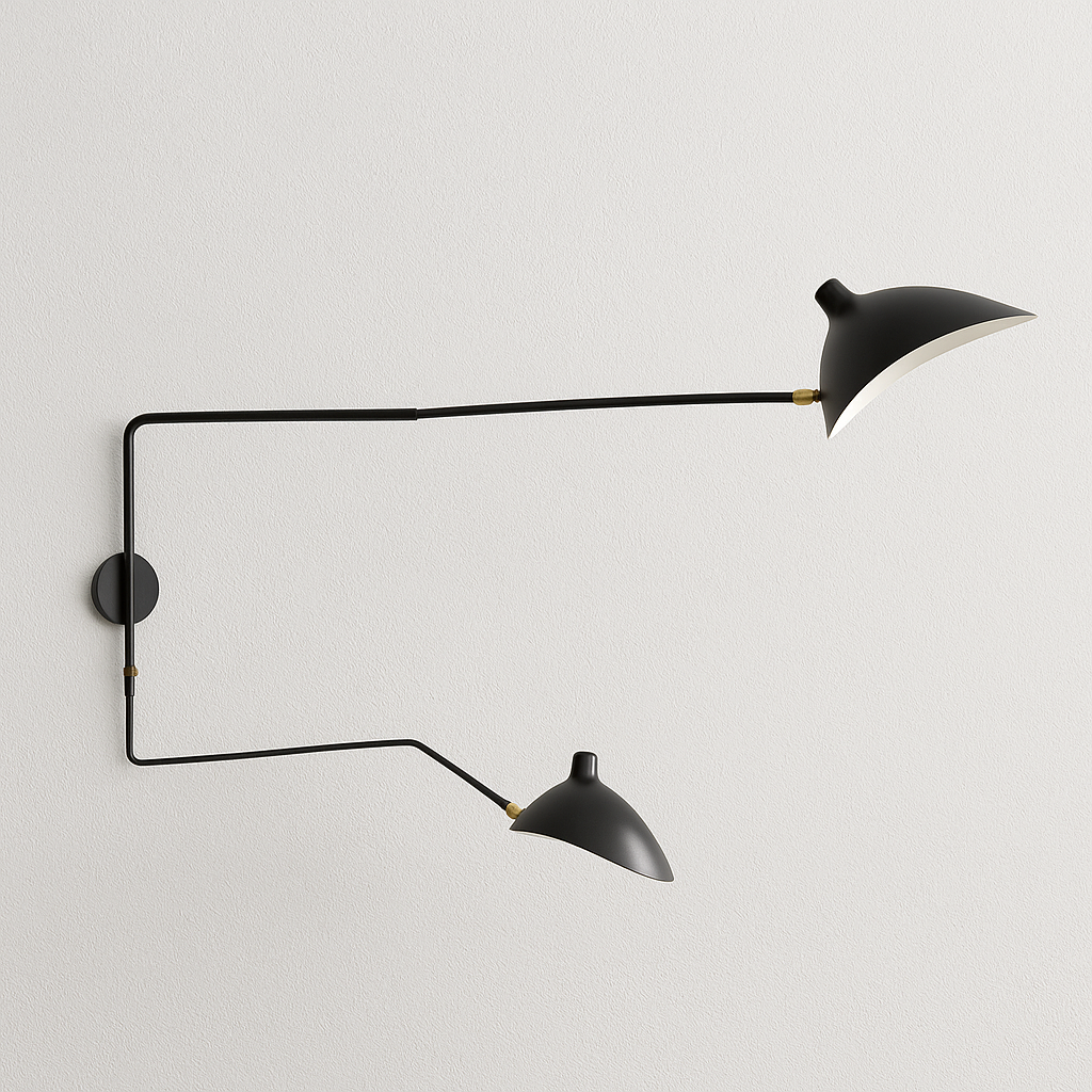 Luminária Arandela Moderna Minimalista Articulada Nerth