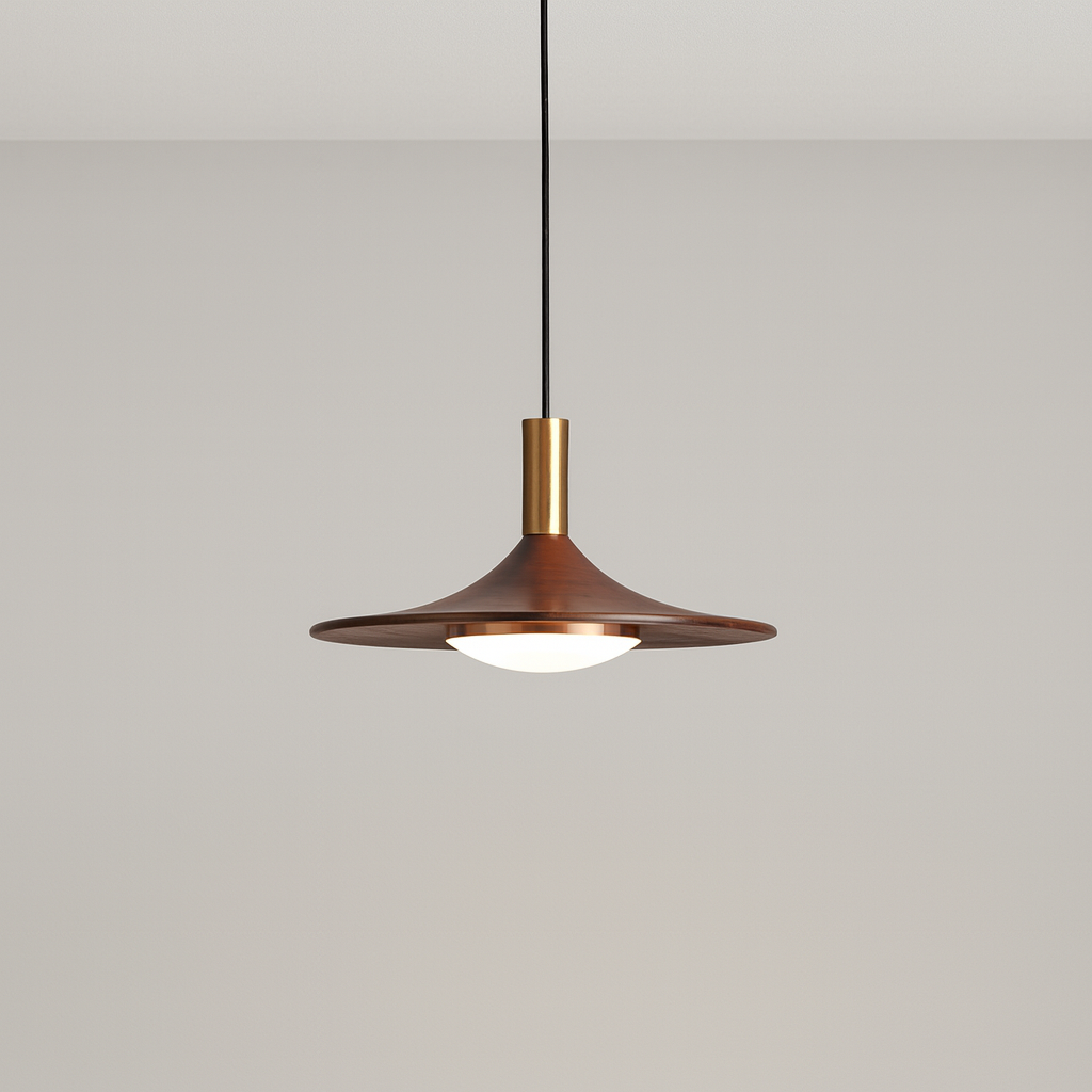 Luminária Pendente Moderna Minimalista Metal Acrílico LED Agios