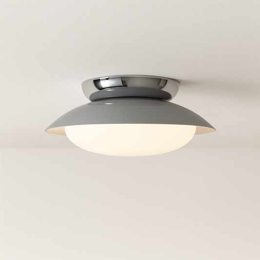 Luminária Plafon Moderna Minimalista LED Metal Marousi