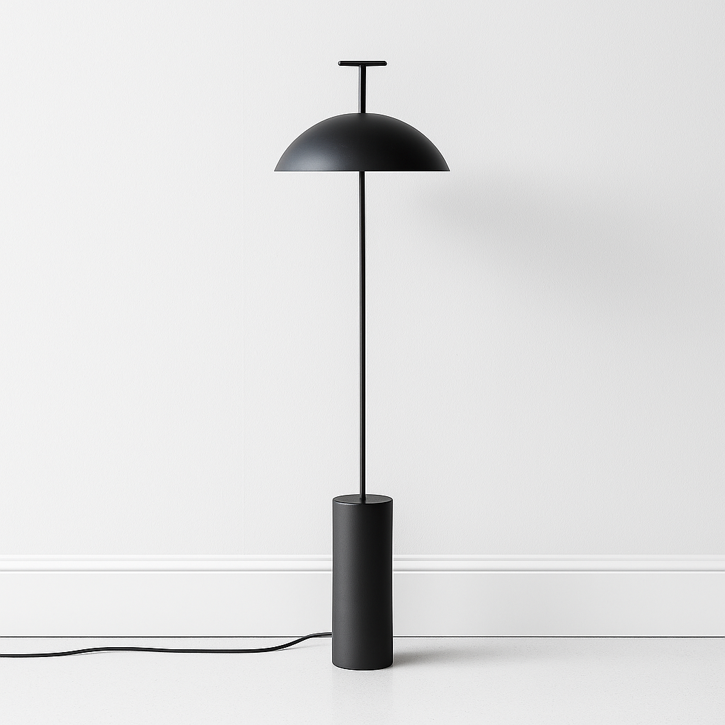 Luminária de Piso Coluna Moderna Minimalista Kartell