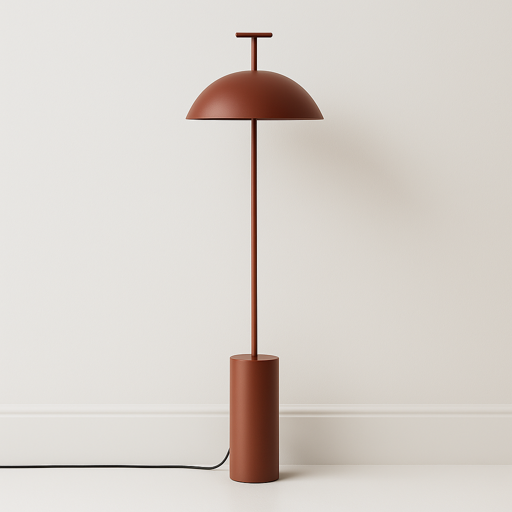 Luminária de Piso Coluna Moderna Minimalista Kartell