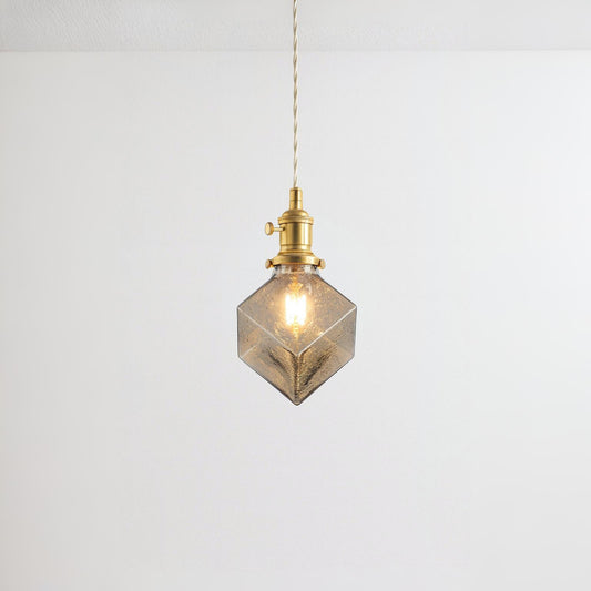  Luminária Pendente Moderna Minimalista Vidro Nervi
