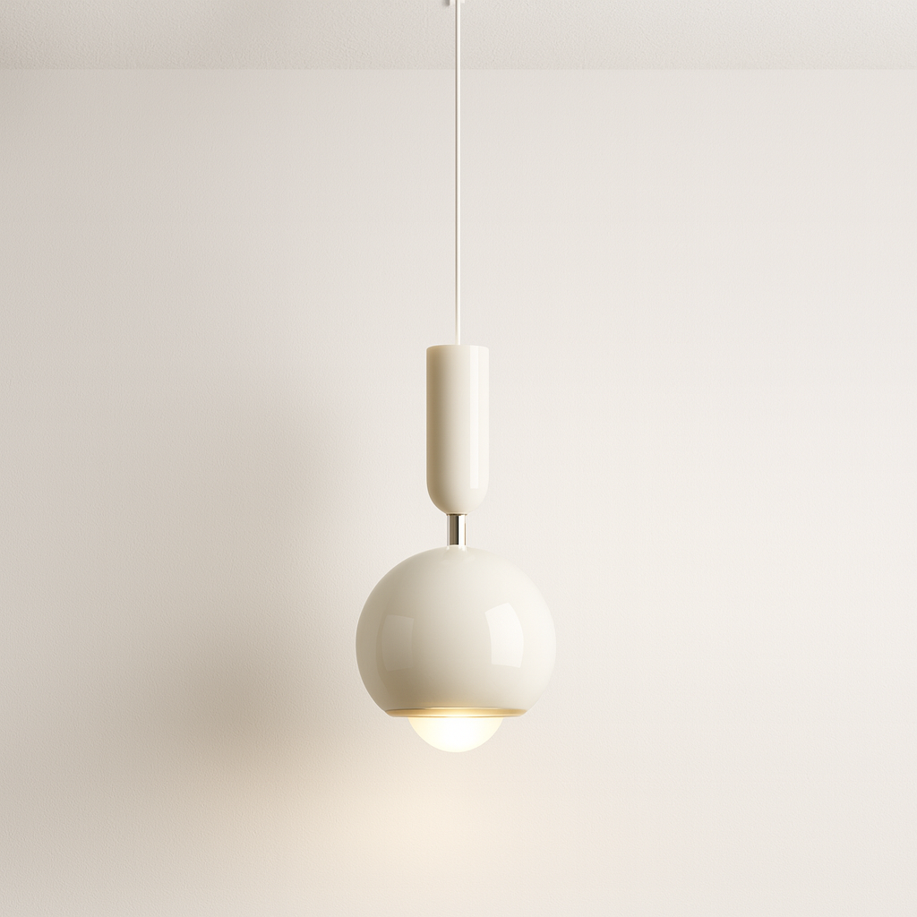 Luminária Pendente Moderna Minimalista LED Metal Acrílico Soatle