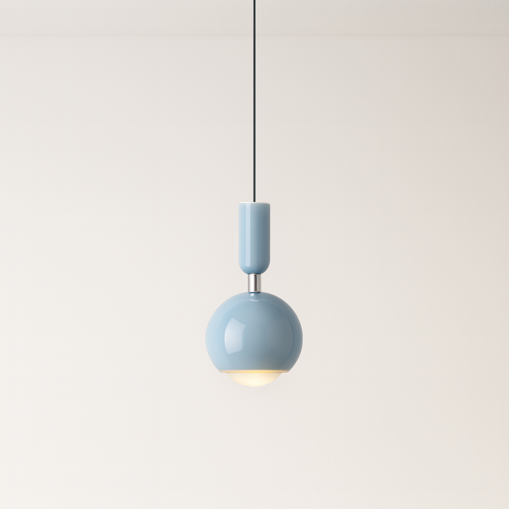 Luminária Pendente Moderna Minimalista LED Metal Acrílico Soatle