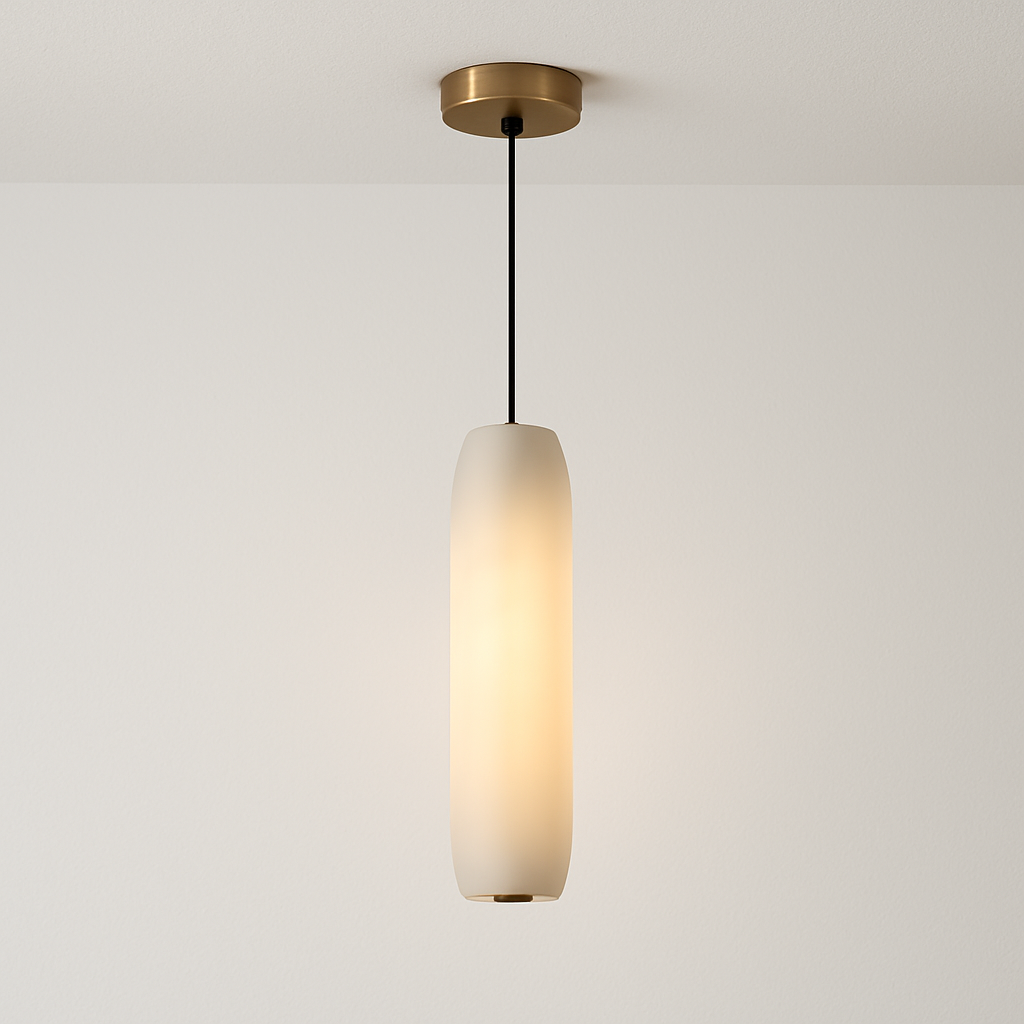 Luminária Pendente Moderna Minimalista Mármore Basto