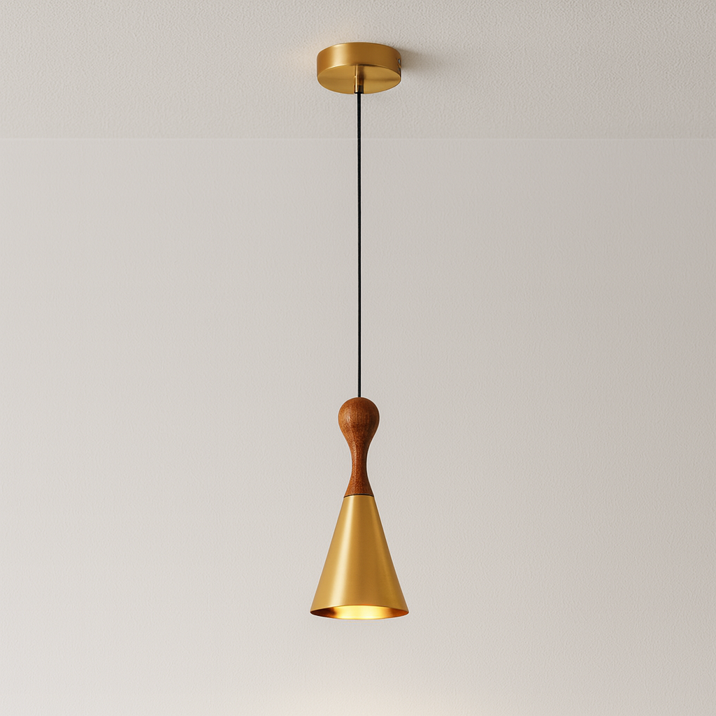 Luminária Pendente Moderna Minimalista Metal Marial