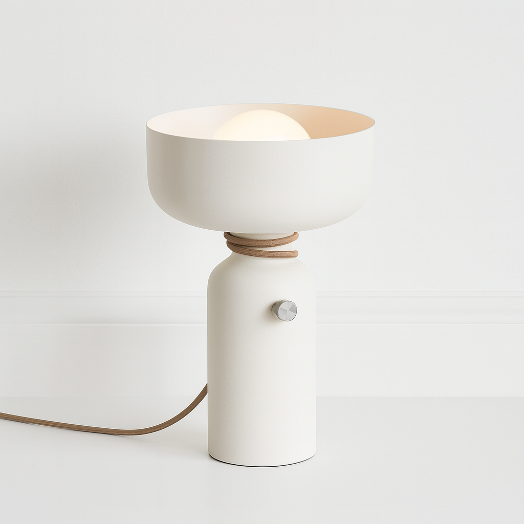 Luminária de Mesa Abajur Moderna Minimalista Nia