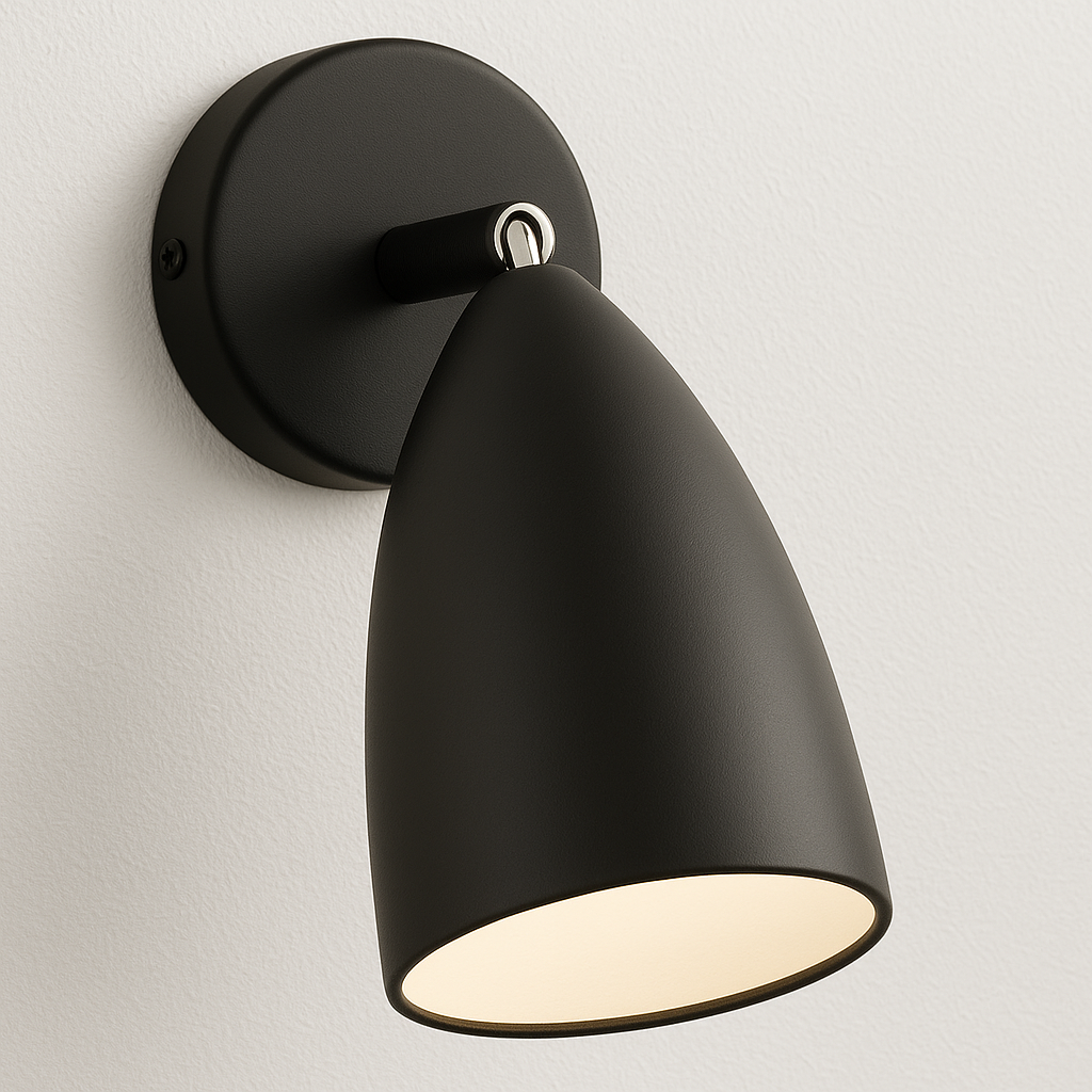 Luminária Arandela Moderna Minimalista Articulada Metalle