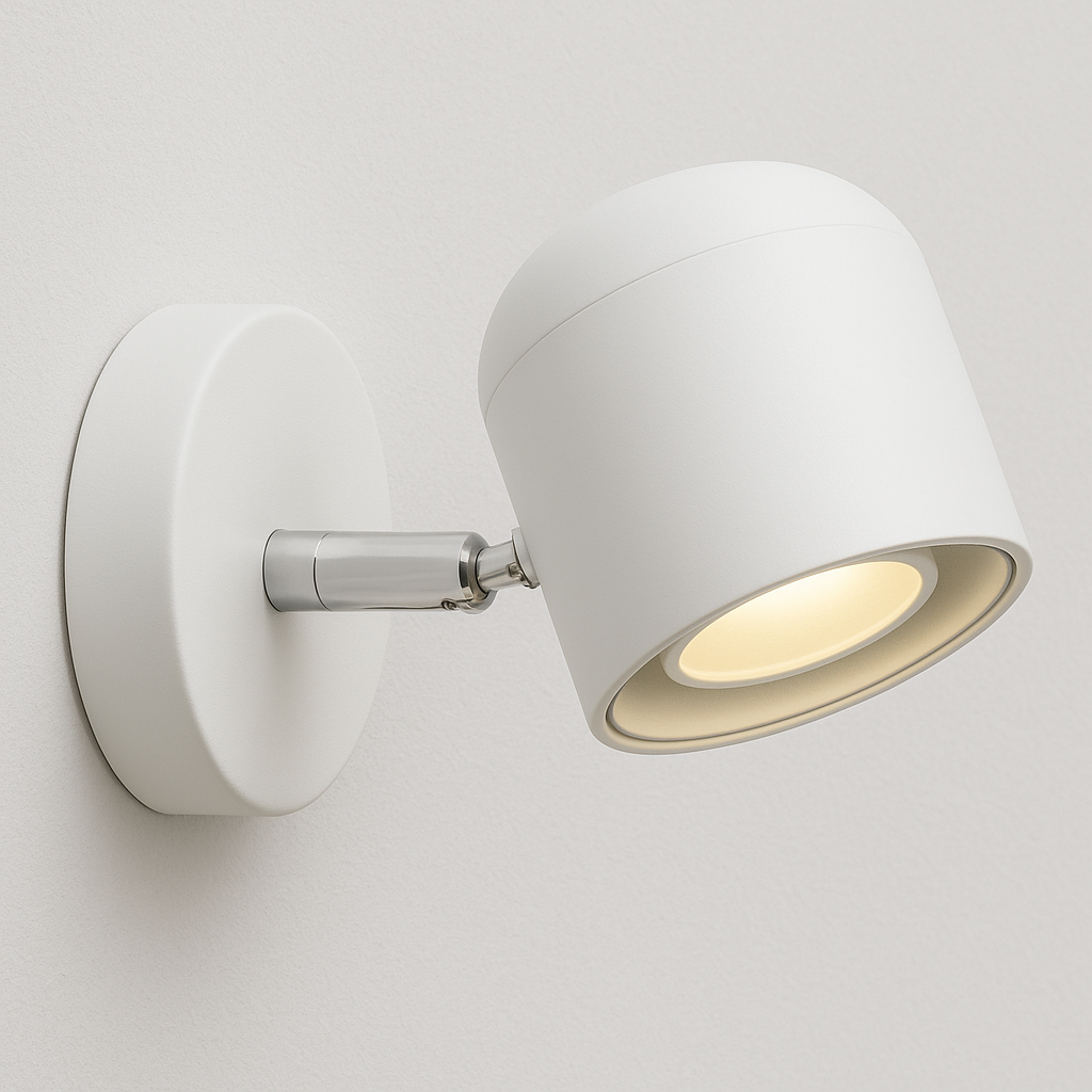 Luminária Arandela Moderna Minimalista Metal Articulada LED Divine