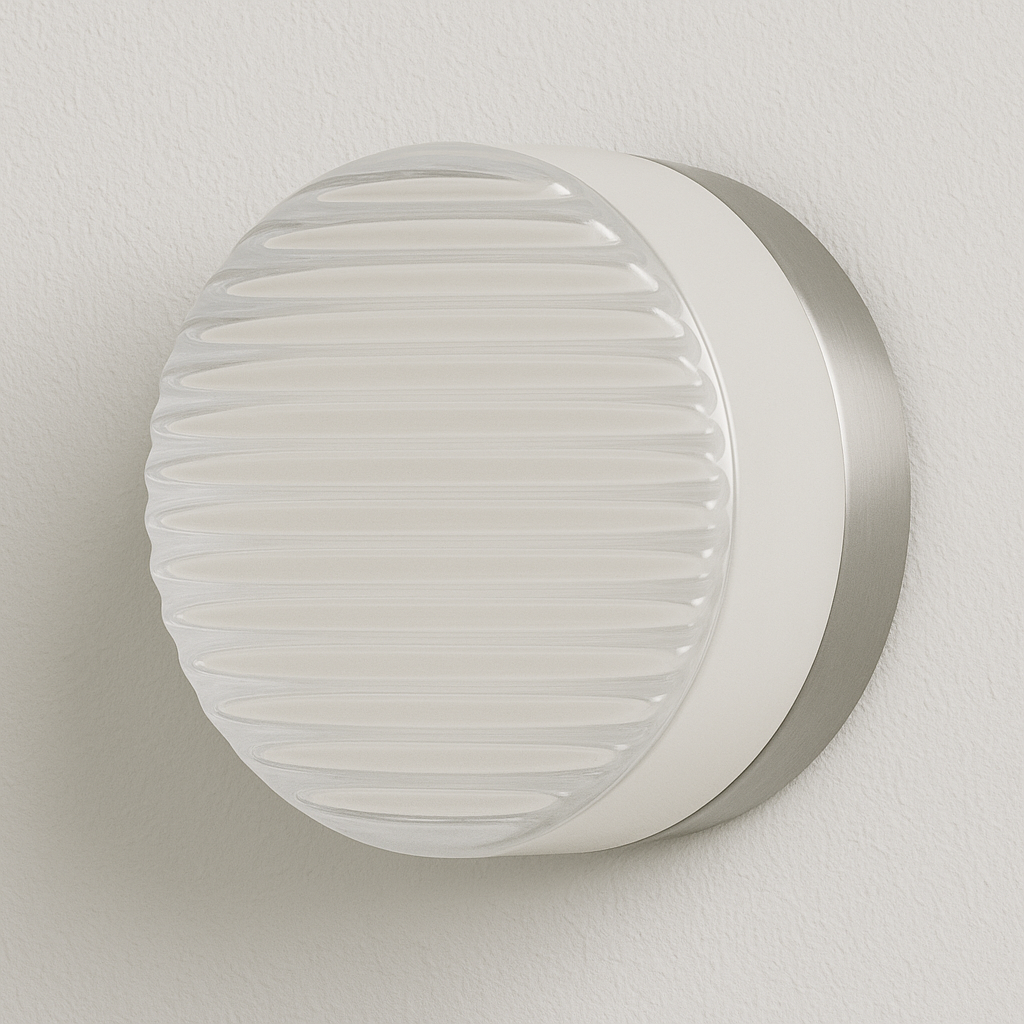 Luminária Arandela Moderna Minimalista Vidro LED Ilsa