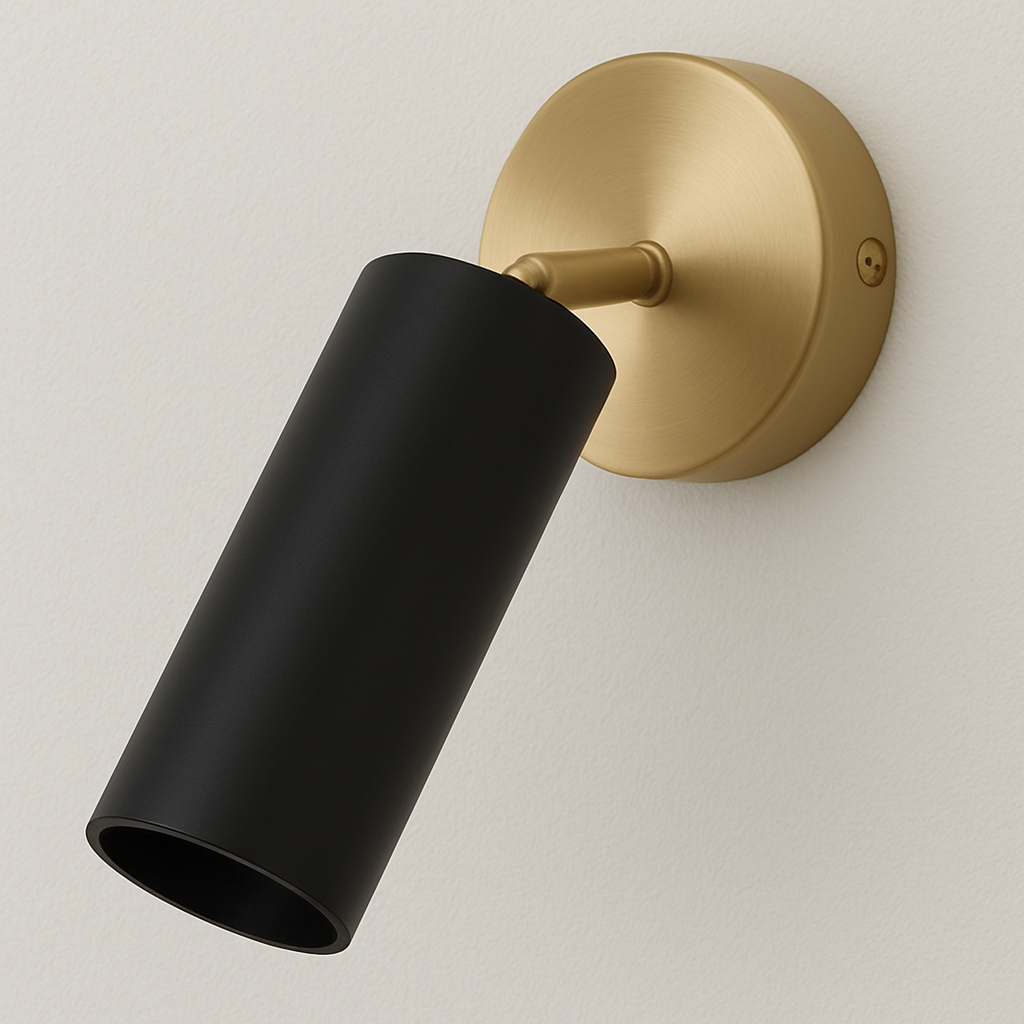 Luminária Arandela Moderna Minimalista Madeira Metal Wandle Lux