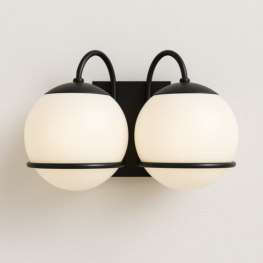 Luminária Arandela Moderna Minimalista LED Metal Vidro Lorx