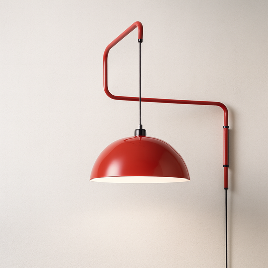 Luminária Arandela Moderna Minimalista Articulada Metal Mizil