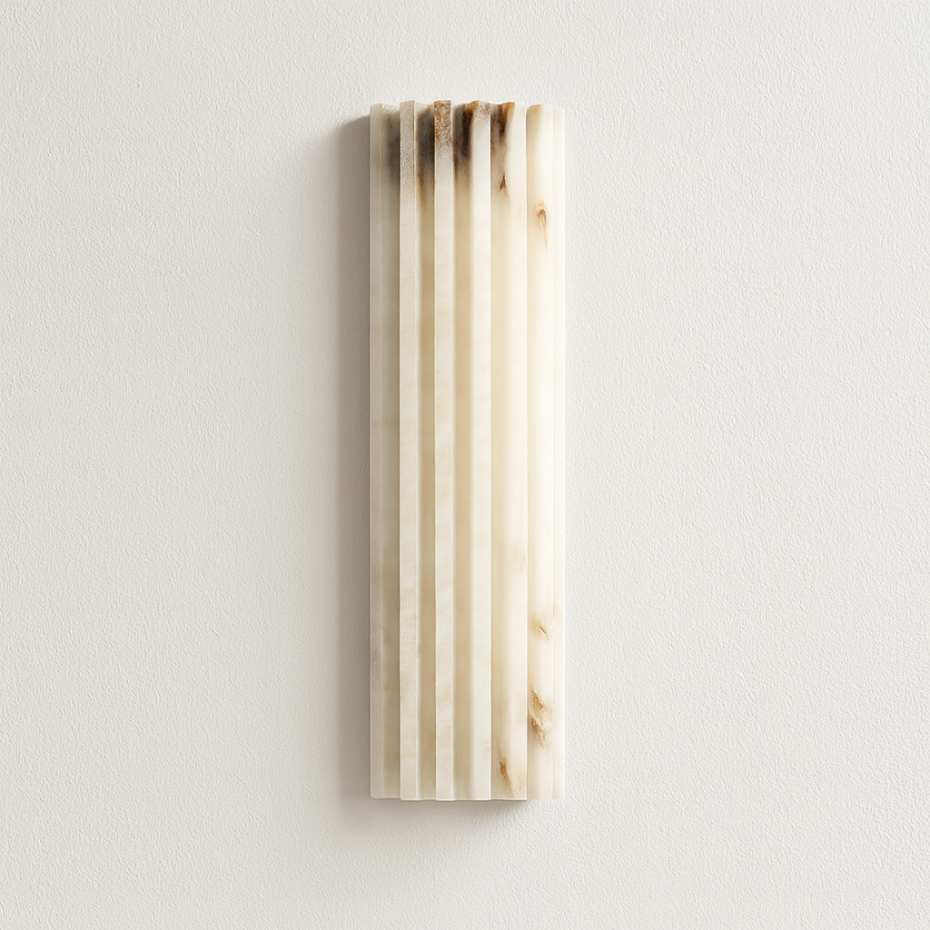Luminária Arandela Moderna Minimalista LED Mármore Maadi