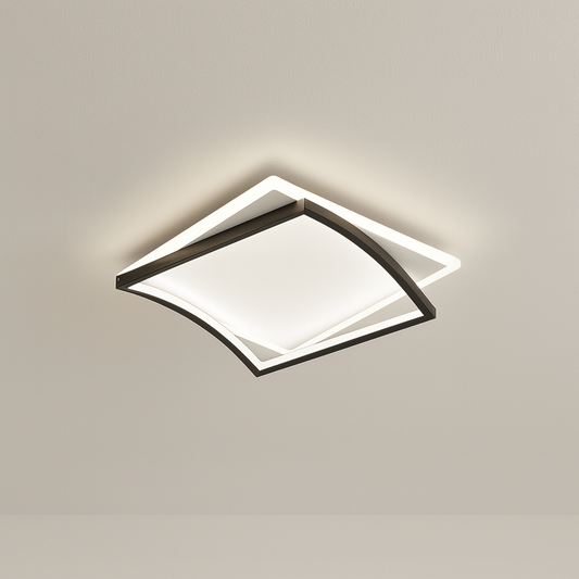Luminária Plafon Moderna Minimalista LED Metal Dassia