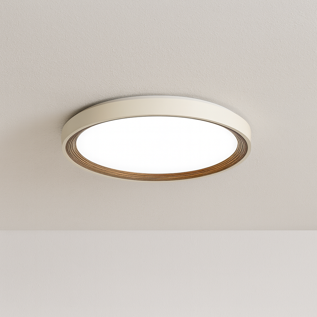 Luminária Plafon Moderna Minimalista LED Metal Acrílico Apiran