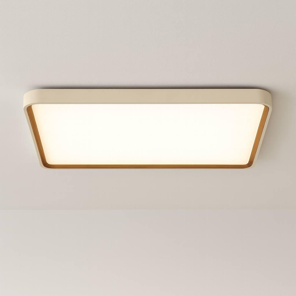 Luminária Plafon Moderna Minimalista LED Metal Acrílico Apiran