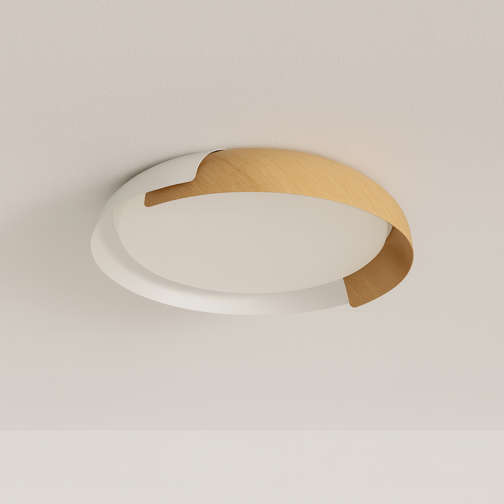 Luminária Plafon Moderna Minimalista LED Metal Acrílico Sable