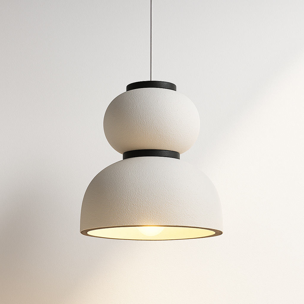 Luminária Pendente Moderna Minimalista Concreto Yoliee