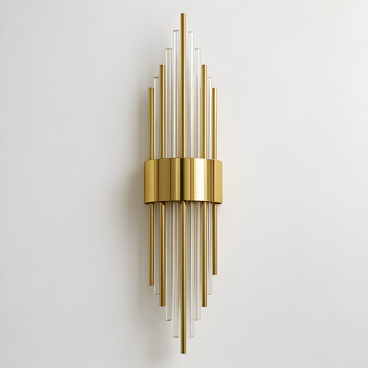 Luminária Arandela Moderna Minimalista LED Metal Vidro Baham