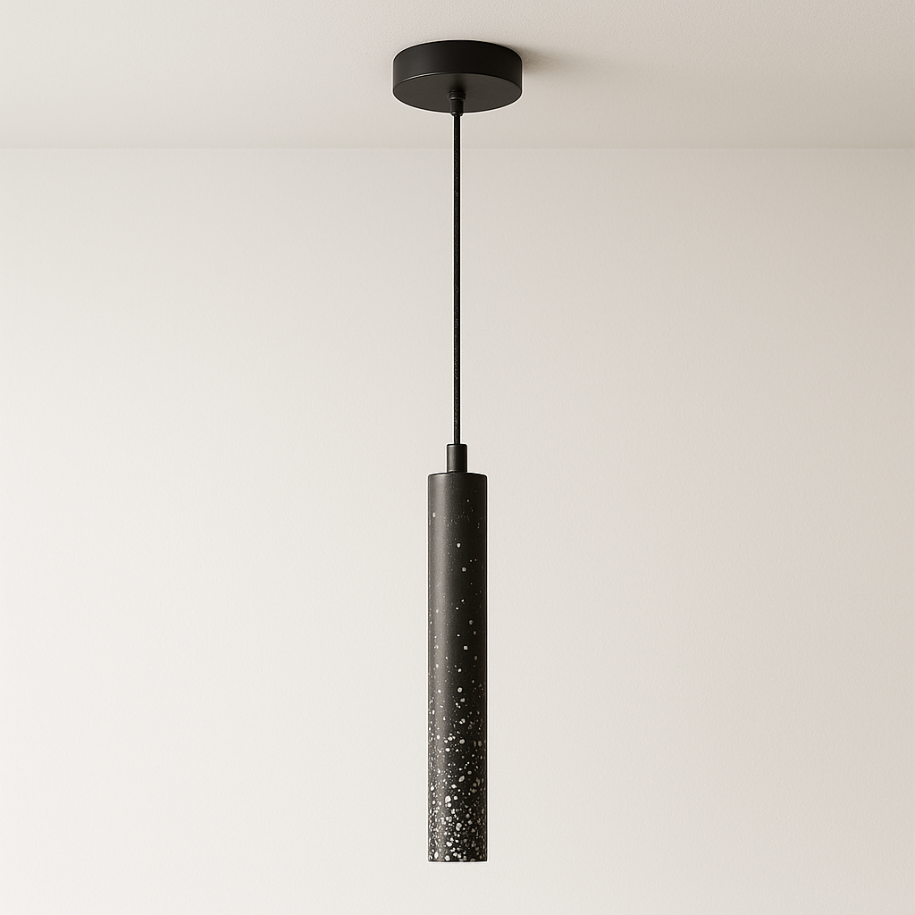 Luminária Pendente Moderna Minimalista Mármore Zen
