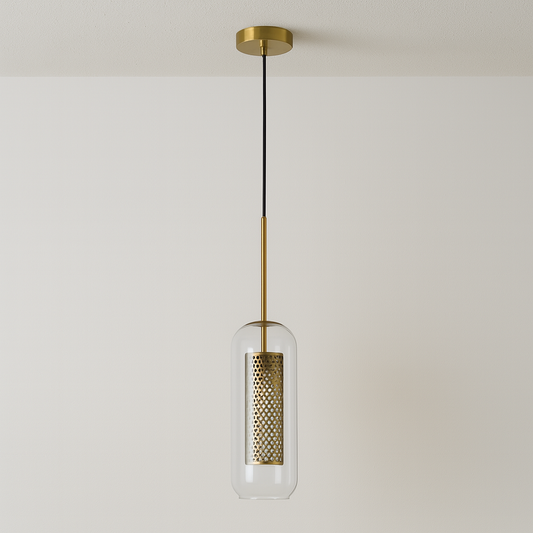 Luminária Pendente Moderno Minimalista Vidro Siev