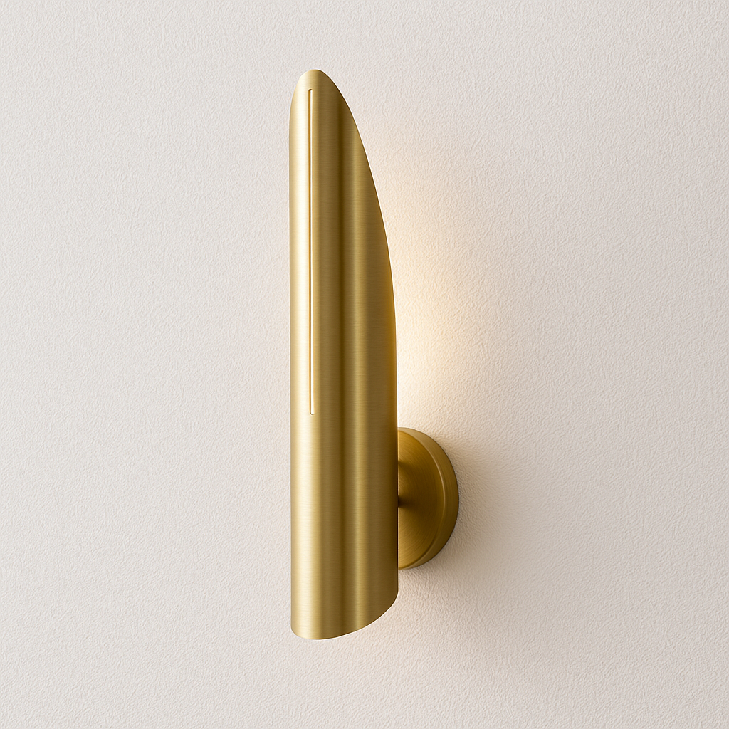 Luminária Arandela Moderna Minimalista Metal LED Scrub