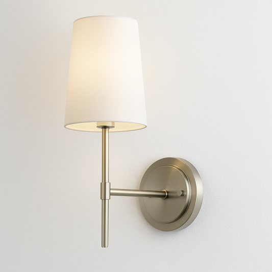 Luminária Arandela Moderna Clássica Metal Cúpula Seul