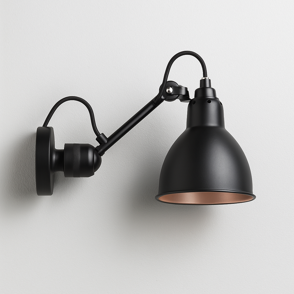 Luminária Arandela Moderna Industrial Retrô Articulada Non Mini