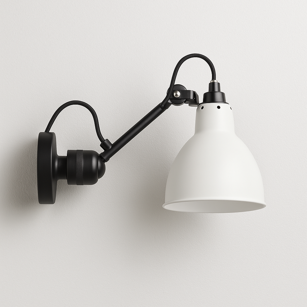 Luminária Arandela Moderna Industrial Retrô Articulada Non Mini