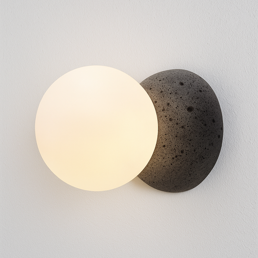 Luminária Arandela Moderna Minimalista Concreto Suri