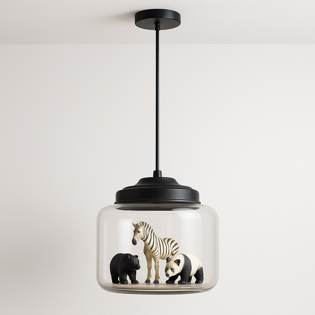 Luminária Pendente Moderna Minimalista Zoo