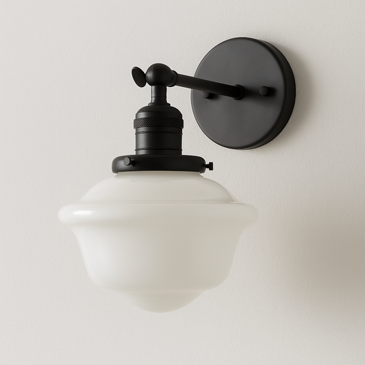 Luminária Arandela Moderna Minimalista Articulada Vidro Bontiolle