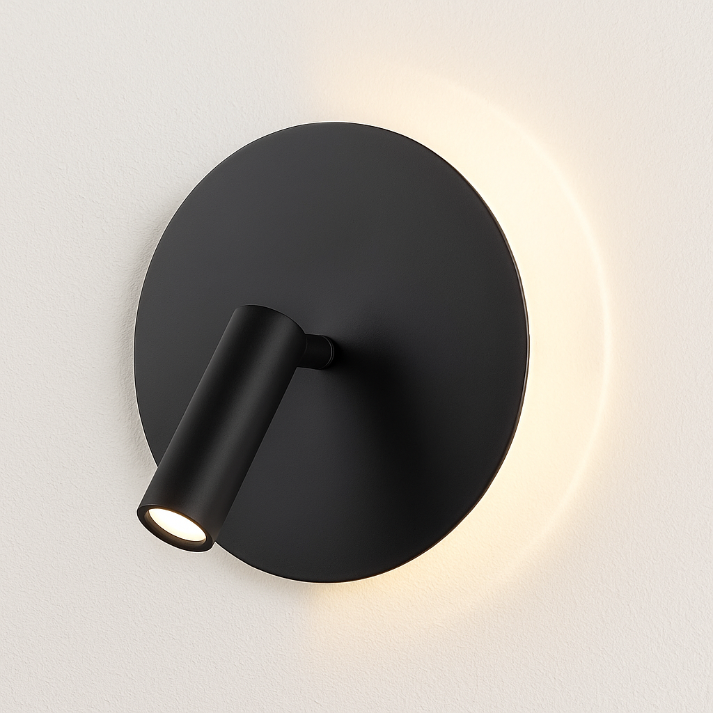 Luminária Arandela Moderna Minimalista Articulada Metal LED Ray