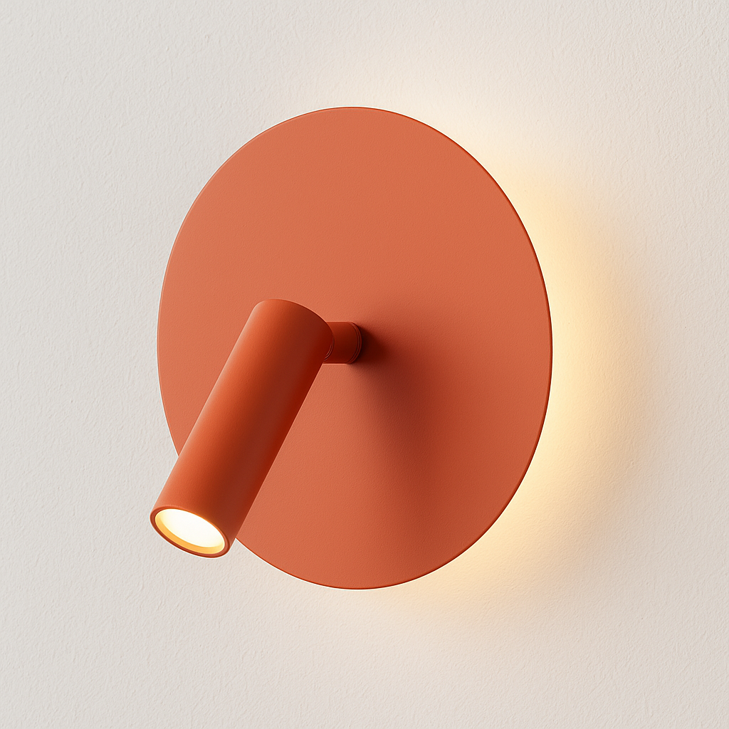 Luminária Arandela Moderna Minimalista Articulada Metal LED Ray