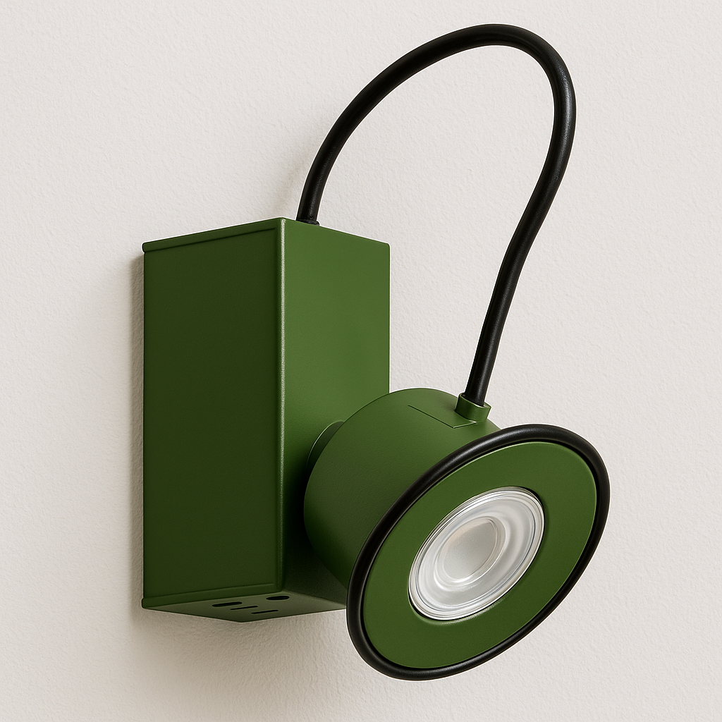 Luminária Arandela Moderna Minimalista Articulada Metal Vivid