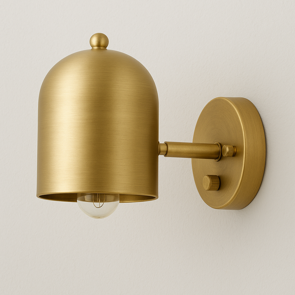 Luminária Arandela Minimalista Metal Grim