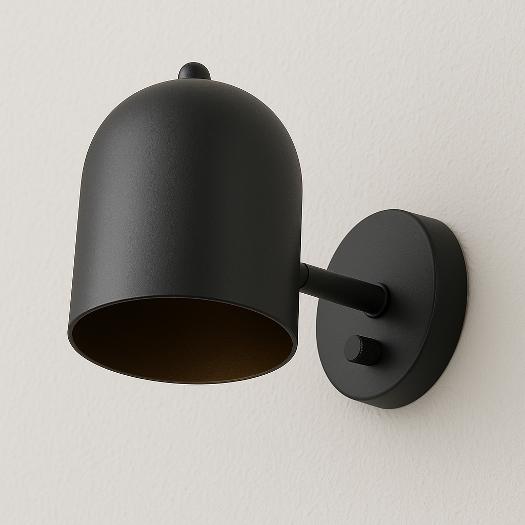 Luminária Arandela Minimalista Metal Grim