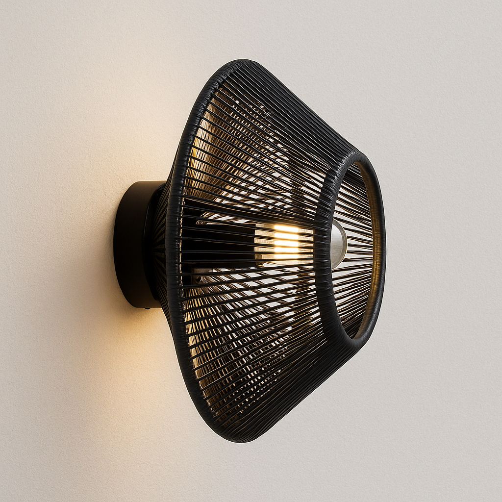 Luminária Arandela Minimalista Metal Mei