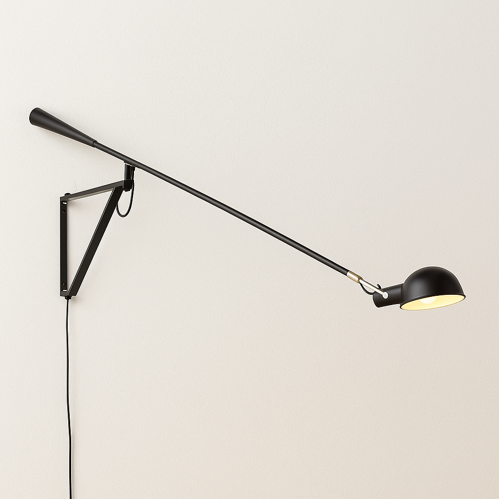 Luminária Arandela Moderna Minimalista Articulada Arteluce Paolo