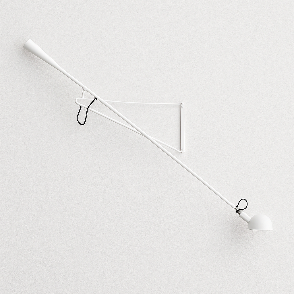 Luminária Arandela Moderna Minimalista Articulada Arteluce Paolo