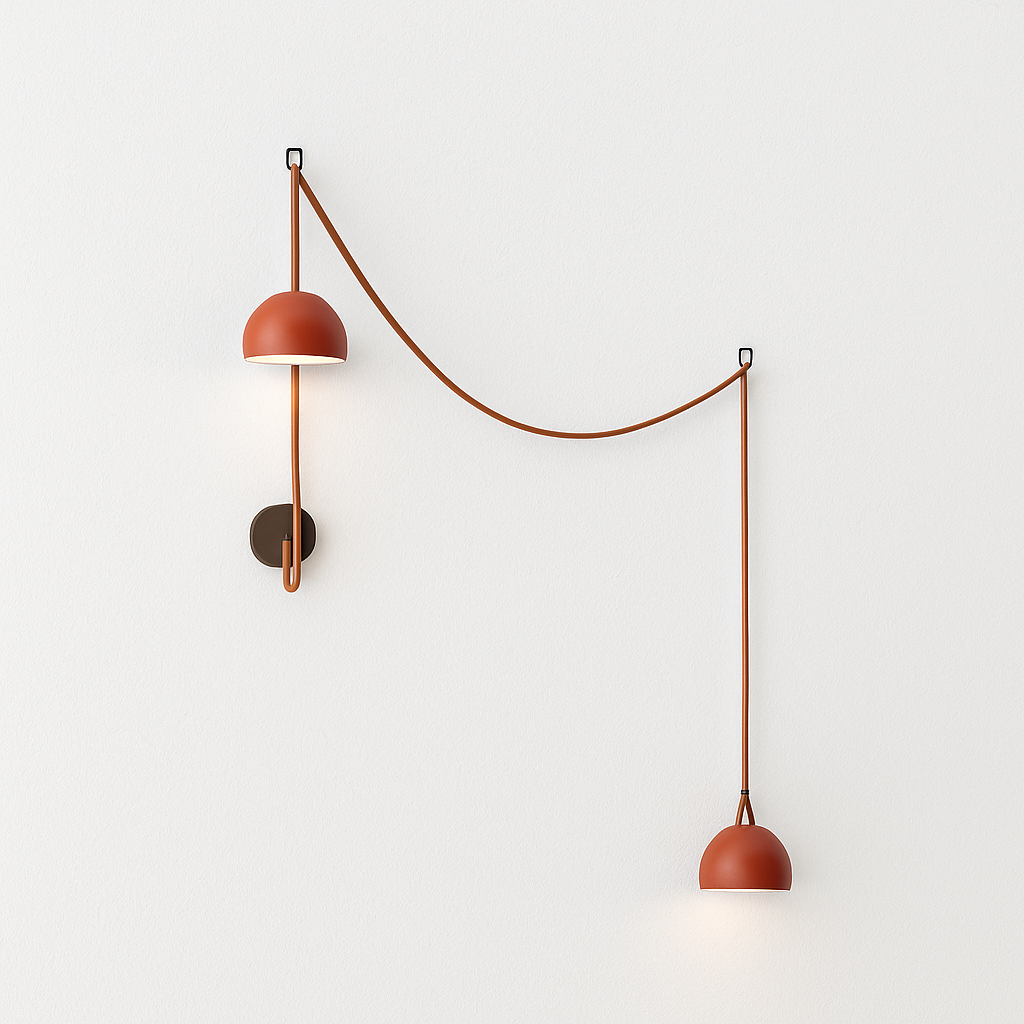 Luminária Arandela Moderna Minimalista LED Metal Varnie