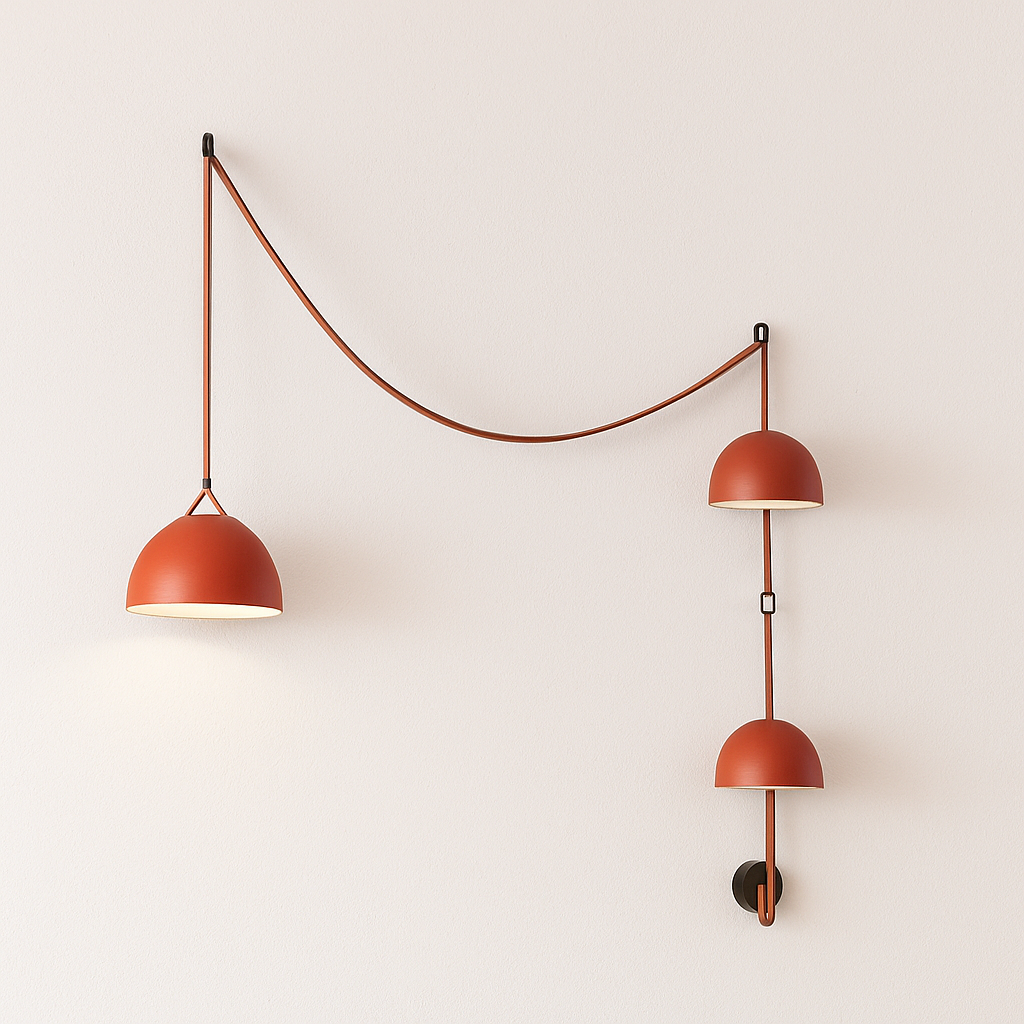 Luminária Arandela Moderna Minimalista LED Metal Varnie