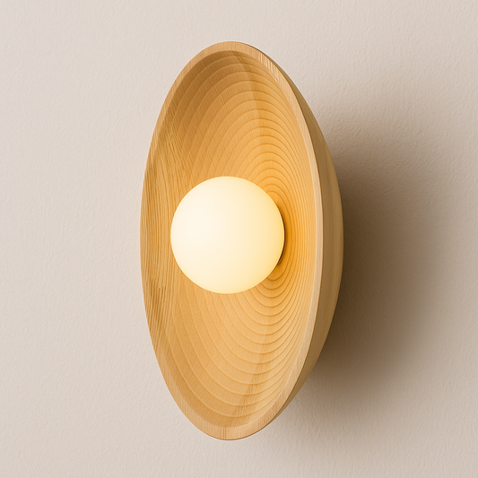 Luminária Arandela Moderna Minimalista Rústica Ébano