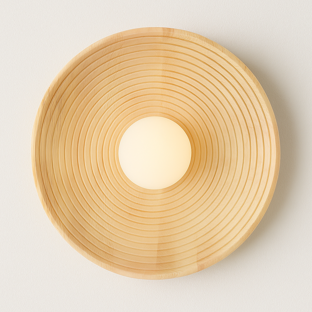 Luminária Arandela Moderna Minimalista Rústica Ébano